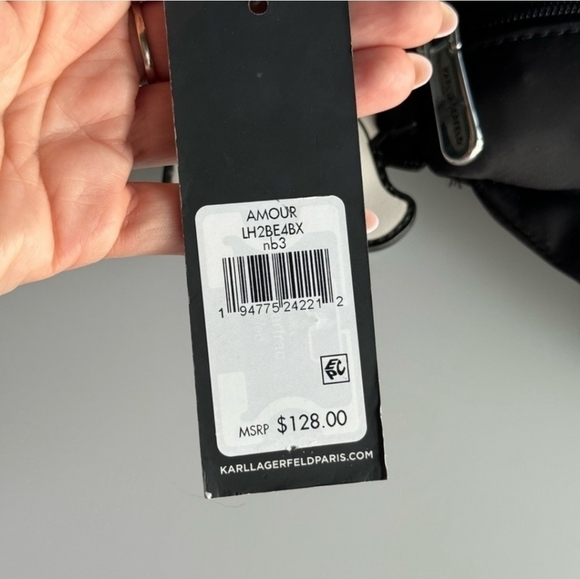 NWT Karl Lagerfeld tote keychain - Picture 5 of 6